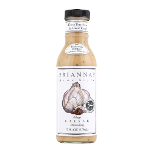 white christmas dresses BRIANNAS Asiago Caesar Dressing, Gluten Free & Low Sugar, 32 oz. Bottl –  Groceryeshop main image 0