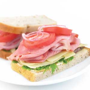 Ham & Swiss Sandwich