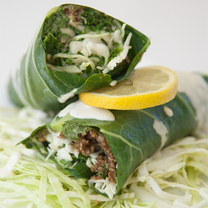 M&L`s Vegan Kitchen - Pepita Pesto Wrap