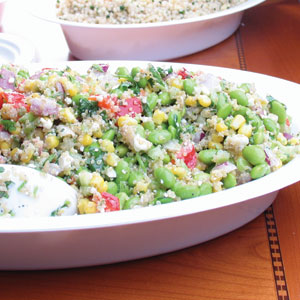 Quinoa Edamame Salad