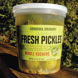 Sonoma Brinery Whole Pickles - Manhattan Style
